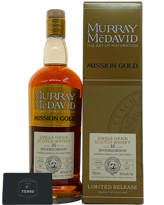 Invergordon 35Y (1987-2023) Ximenez-Spinola PX Sherry Cask 48.1 Mission Gold &quot;Murray McDavid&quot;