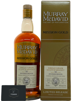 Invergordon 35Y (1987-2023) Ximenez-Spinola PX Sherry Cask 48.1 Mission Gold &quot;Murray McDavid&quot;