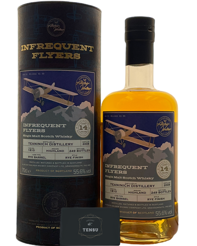 Teaninich 14Y (2008-2023) Rye Barrel N°99 &quot;Infrequent Flyers&quot; AWWC