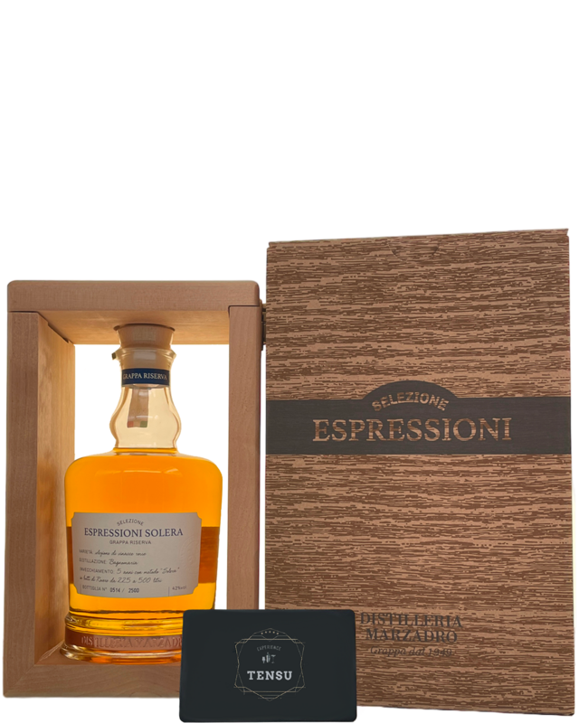 Marzadro Grappa Riserva Espressioni SOLERA [Limited Edition] 42.0 (70CL) &quot;OB&quot;