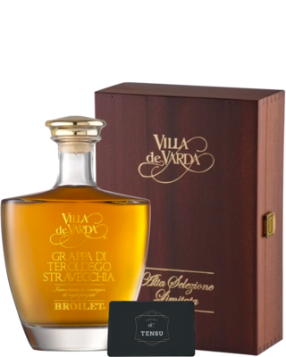 Villa de Varda Grappa di Teroldego Stravecchia Broilet 40.0 "OB"
