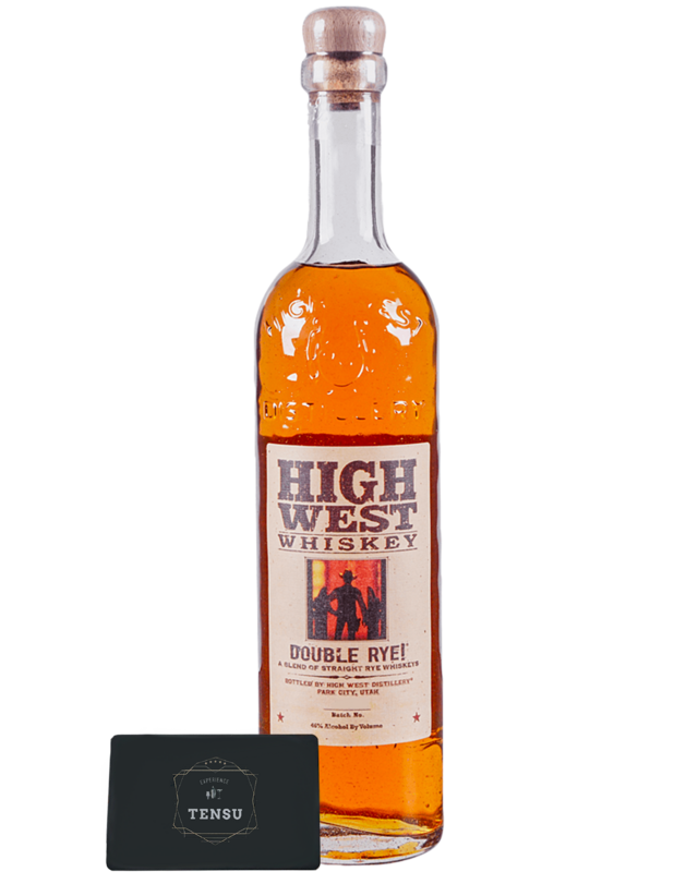 High West Double Rye Whiskey 46.0 &quot;OB&quot;