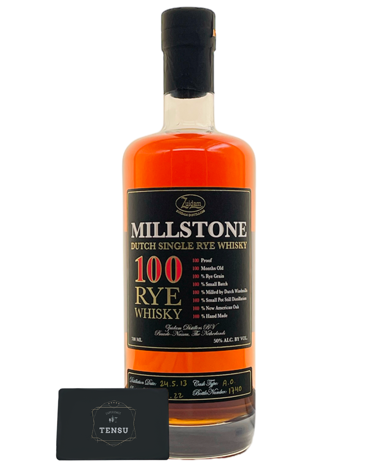 Millstone 100 Rye Whisky -Dutch Single Rye Whisky- (2022) 50.0 &quot;Zuidam&quot;