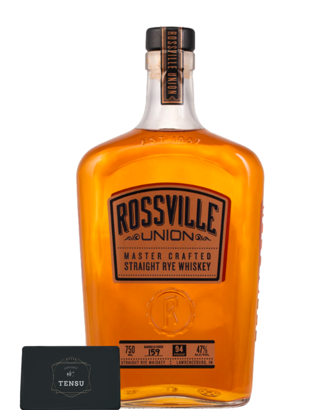 Rossville Union Master Crafted -Straight Rye Whiskey- 47.0 &quot;OB&quot;