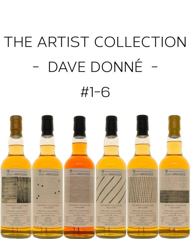 The Artist Collection - Dave Donné TAC #1-6 (6x70cl) &quot;Silent Ambassador&quot;