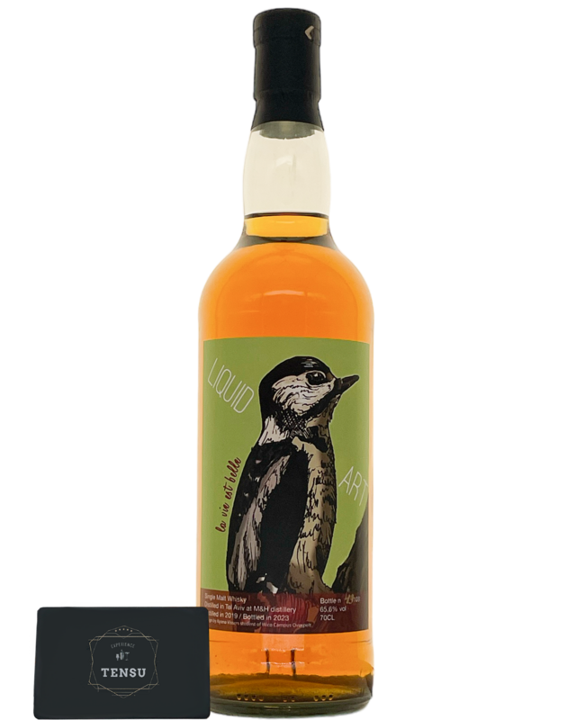 M&amp;H -Milk &amp; Honey- (2019) Ex-Rye Cask 65.6 &quot;Liquid Art&quot;