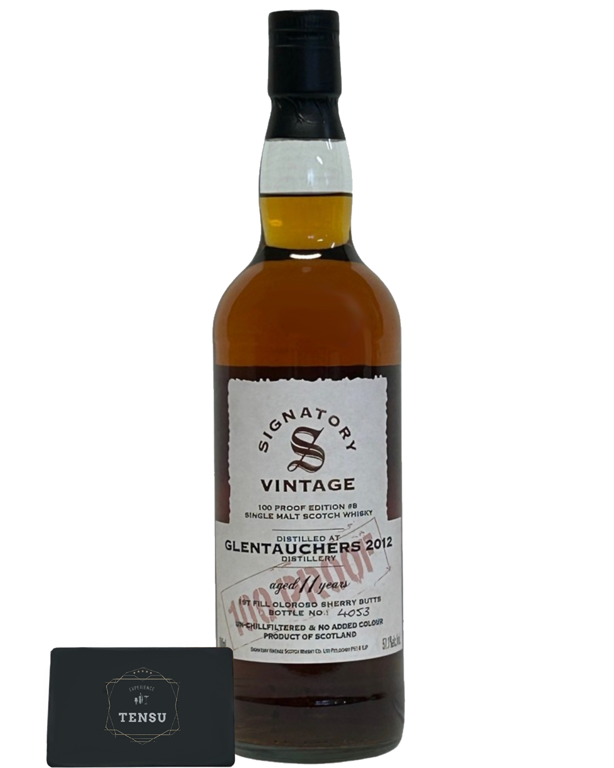Glentauchers 11Y 100 PROOF Edition #8 (2012-2024) 1st Fill Oloroso Sherry Butts 57.1 &quot;Signatory&quot;