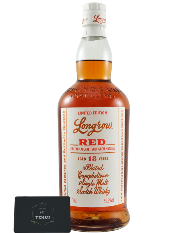 Longrow RED 13Y Peated -Chilean Cabernet Sauvignon- (2020) 51.6 &quot;OB&quot; [SAMPLE 2CL]