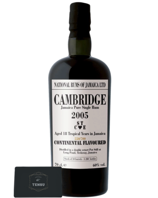 Cambridge Continental Flavoured - Long Pond 18Y (2005-2023) STCE 60.0 &quot;National Rums of Jamaica&quot;