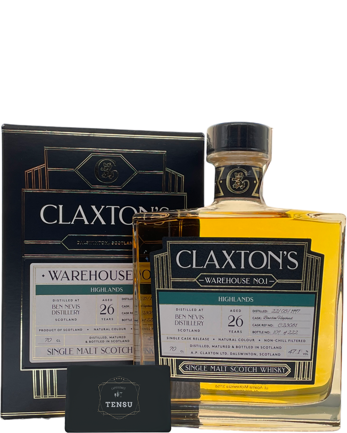 Ben Nevis 26Y (1997-2023) Bourbon Hogshead 47.1 Warehouse No.1 "Claxton's"