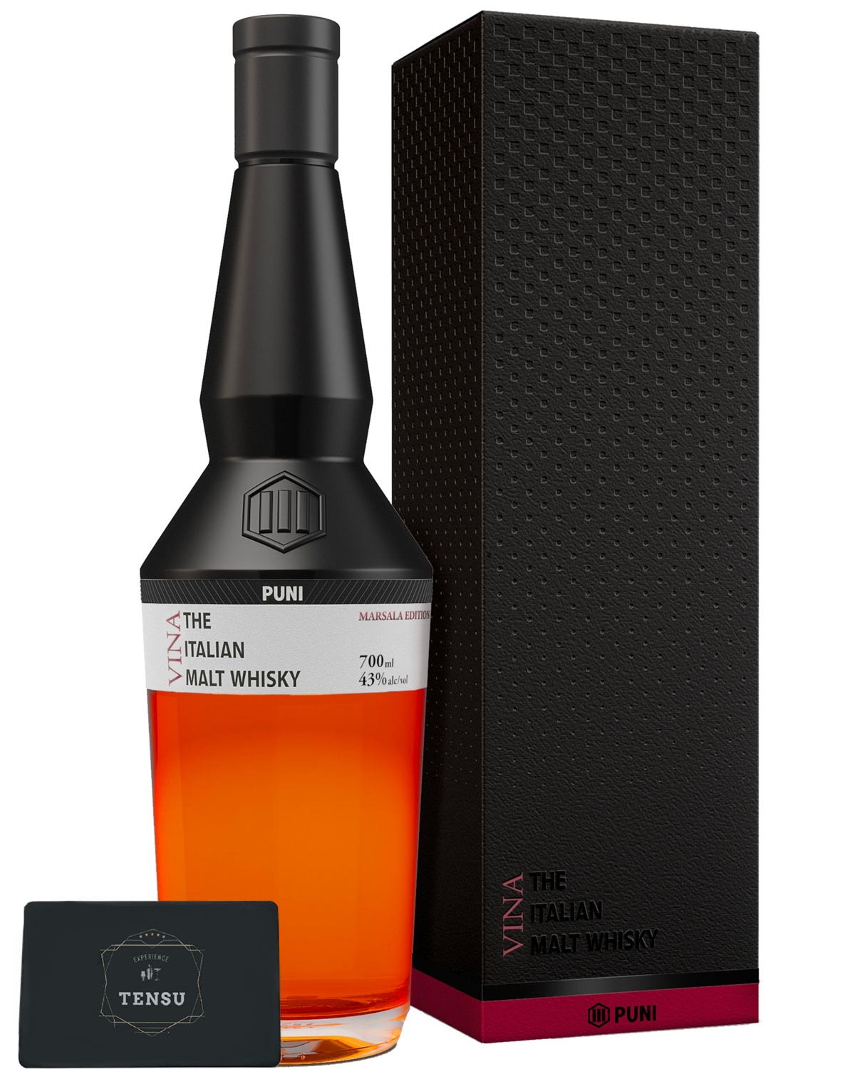 Puni Vina -The Italian Malt Whisky- 5Y Marsala Edition 43.0 &quot;OB&quot;