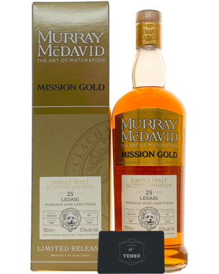Ledaig 25Y (1997-2023) Margaux Wine Cask Finish 57.2 Mission Gold &quot;Murray McDavid&quot;