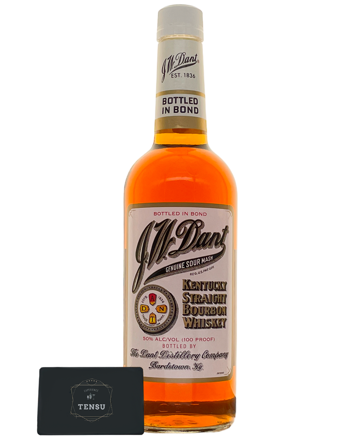 Dant Kentucky -Genuine Sour Mash- Straight Bourbon Whiskey 50.0 "OB"