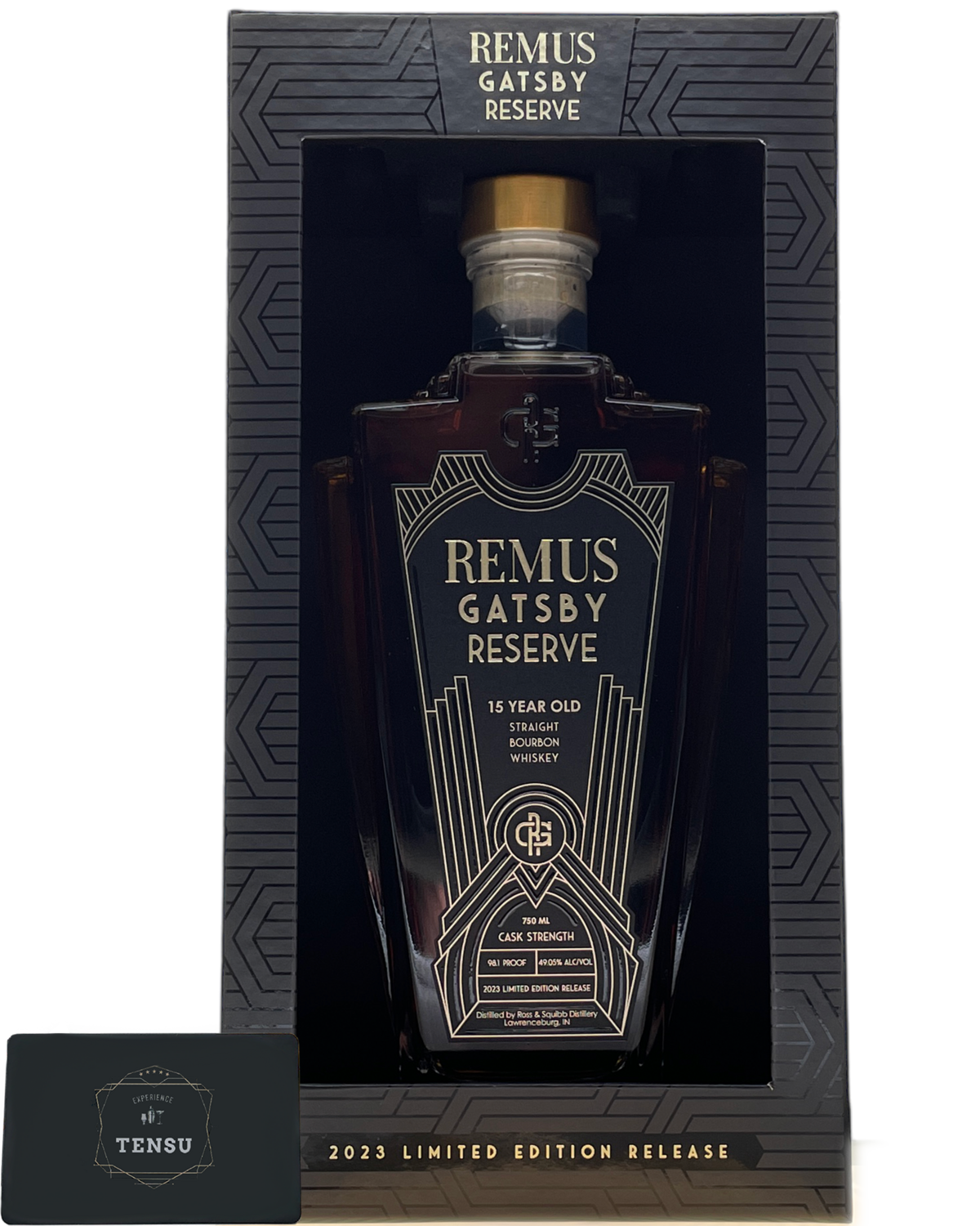 Remus Gatsby Reserve 15 Years Old -Straight Bourbon Whiskey- (2023) Limited Edition Cask Strength 49.05 "OB"
