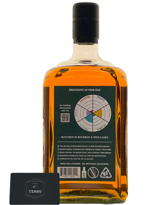 Knockdhu 10Y (17-01-2024) Bourbon &amp; Fino Cask 46.0 "Cadenhead's"