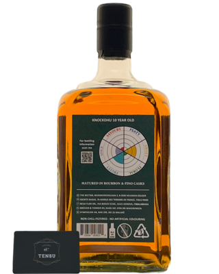 Knockdhu 10Y (17-01-2024) Bourbon &amp; Fino Cask 46.0 "Cadenhead's"