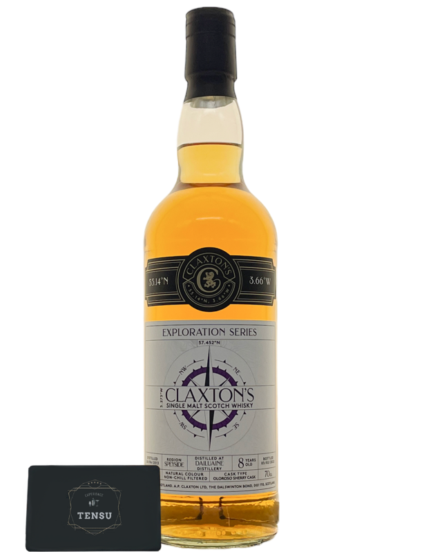 Dailuaine 8Y - Exploration Series (2013-2022) Oloroso Sherry Cask 50.0 &quot;Claxton&#39;s&quot;