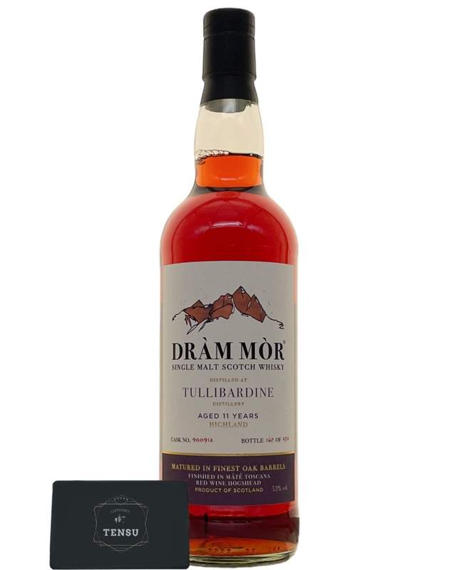 Tullibardine 11Y (2012-2023) Mate Toscana Red Wine Hogshead Finish 53.0 "Dram Mor"