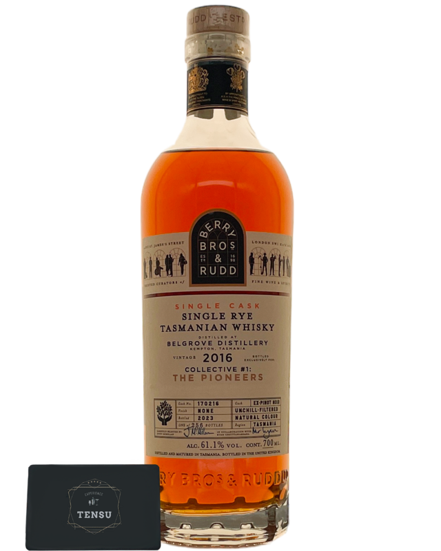 Belgrove (2016-2023) Single Ex Pinot Noir Cask #170216 CL#1 THE PIONEERS 61.1 &quot;Berry Bros &amp; Rudd&quot;