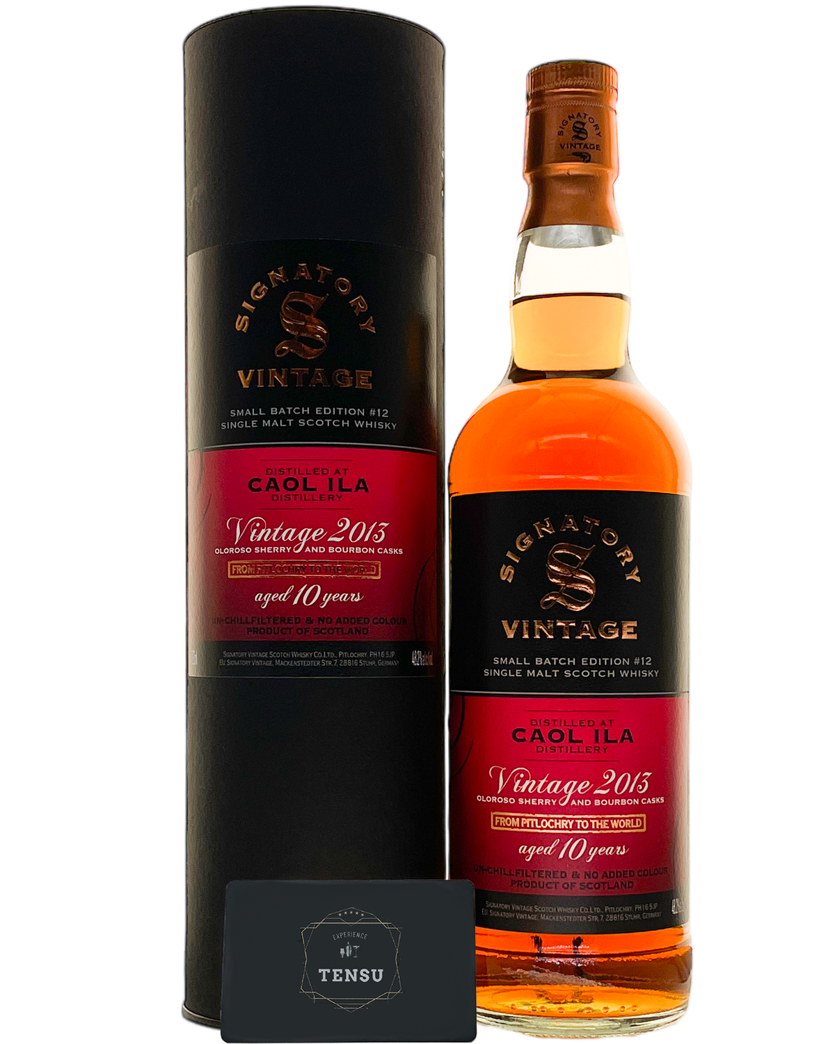 Caol Ila 10Y (2013-2024) 1st Fill Oloroso Sherry Butts 48.2 Small Batch Edition #12 &quot;Signatory&quot;