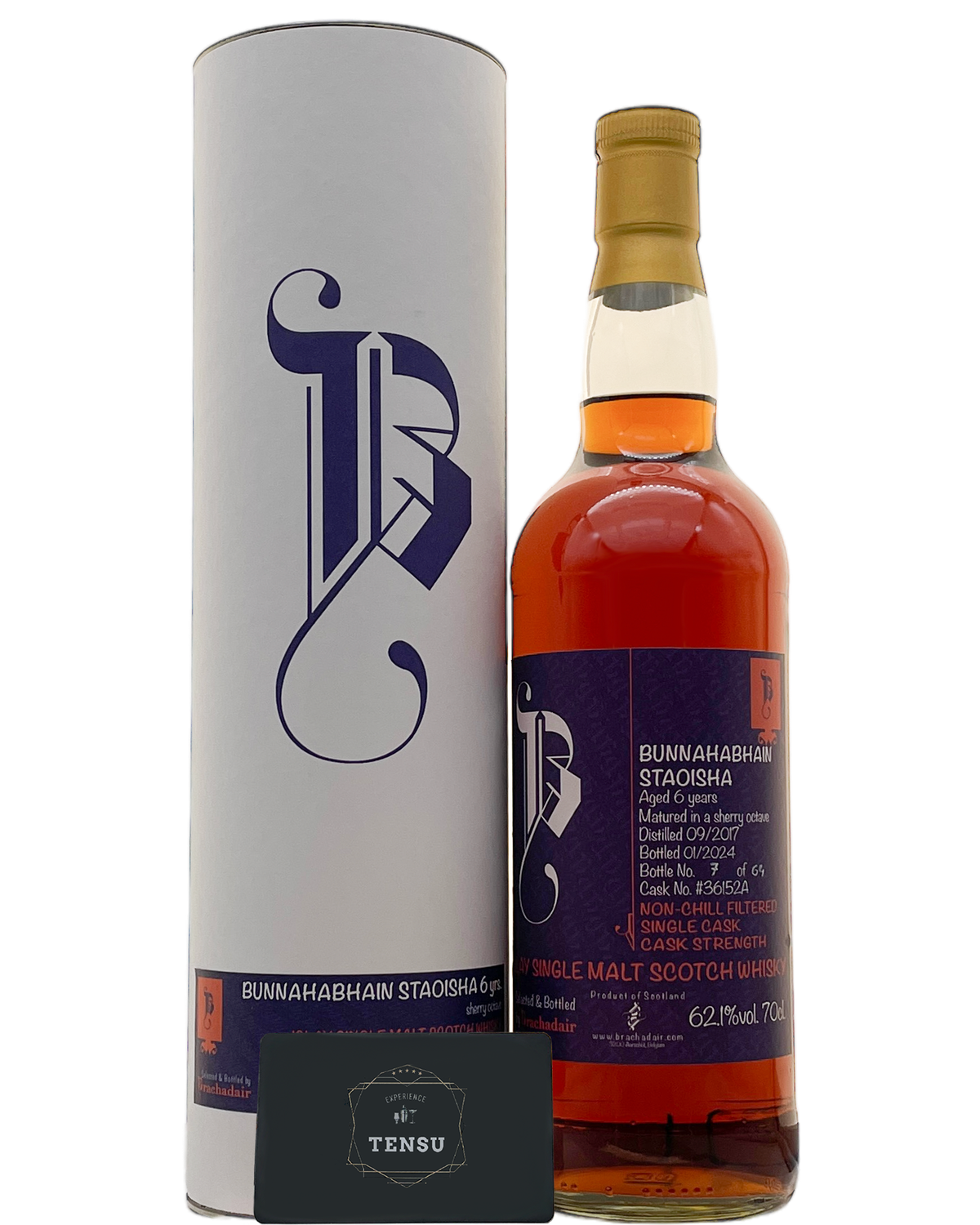 Bunnahabhain 6 Years Old Staoisha (2017-2024) Sherry Octave 62.1 "Brachadair"