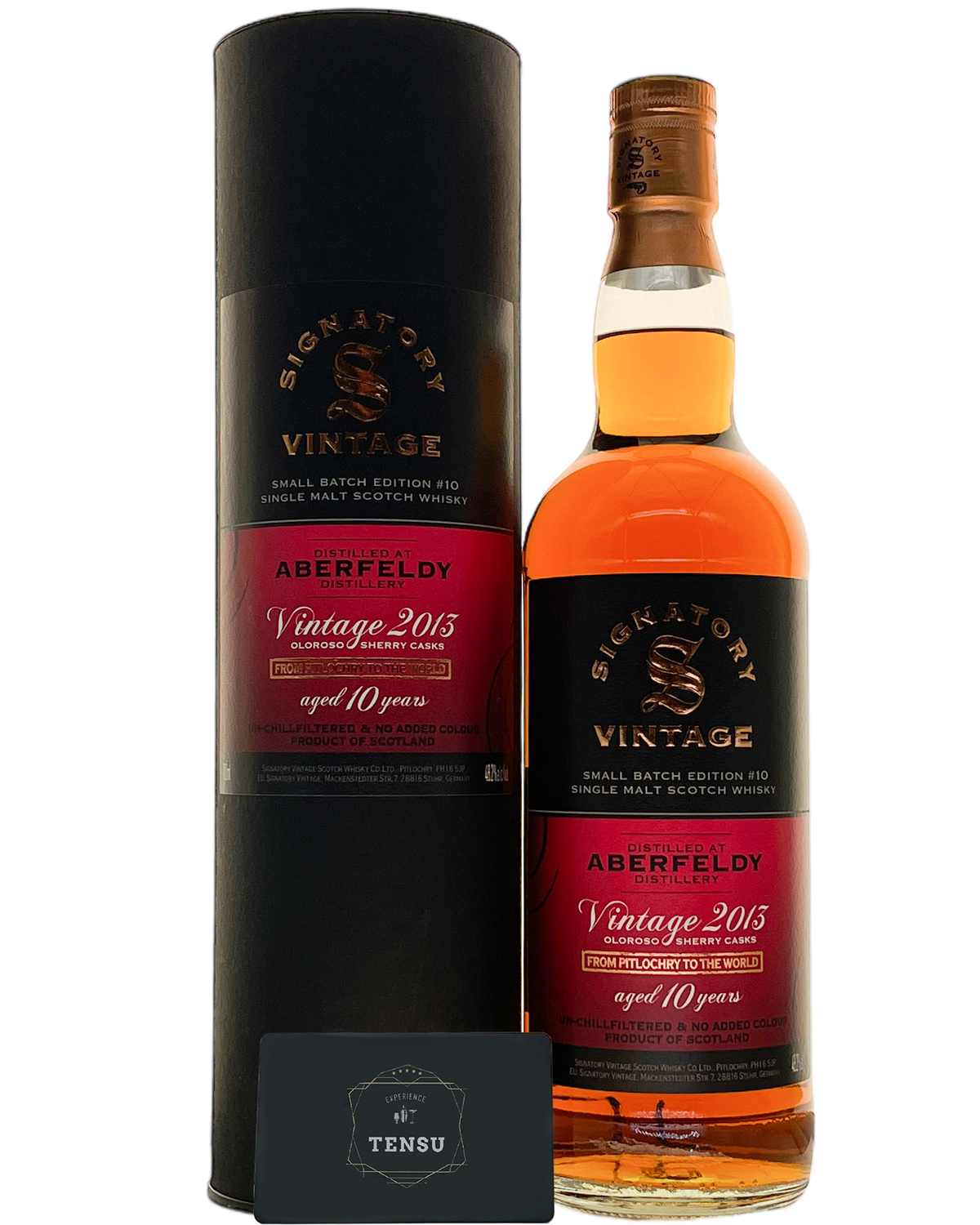 Aberfeldy 10Y (2013-2024) 1st Fill Oloroso Sherry Butts 48.2 Small Batch Edition #10 &quot;Signatory&quot;
