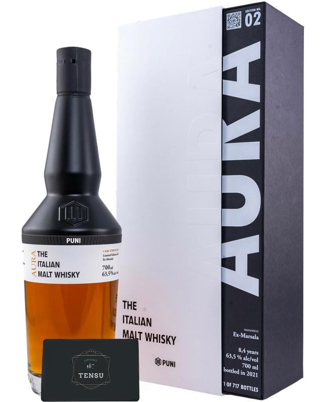 Puni Aura -The Italian Malt Whisky- Limited Edition No.2 Ex-Marsala 63.5 Cask Strength &quot;OB&quot;