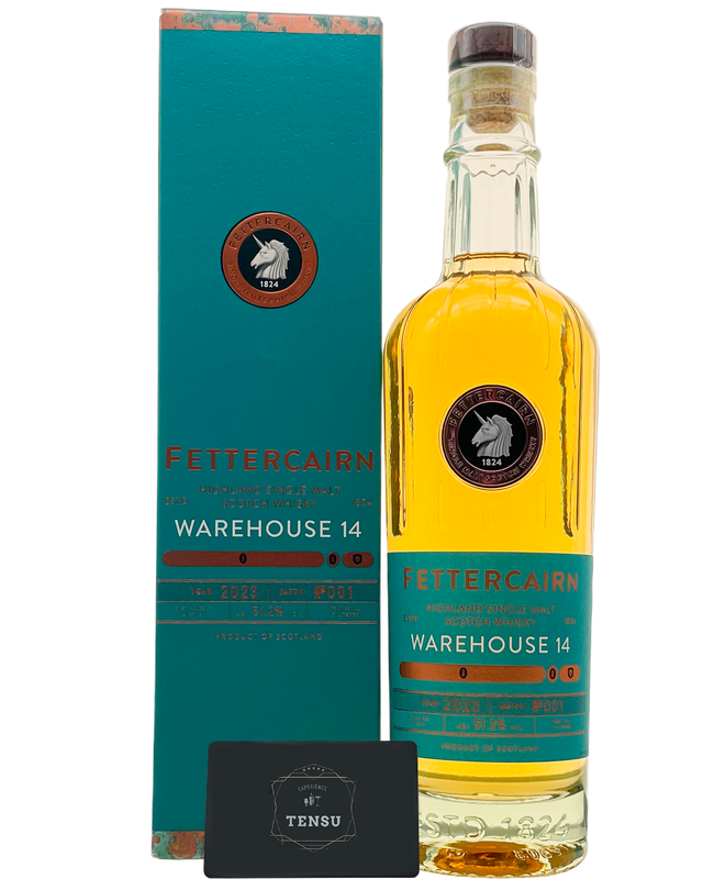 Fettercairn Warehouse 14 - Batch 001 (2016-2023) Ex-Bourbon &amp; Beer Barrels 51.2 &quot;OB&quot;