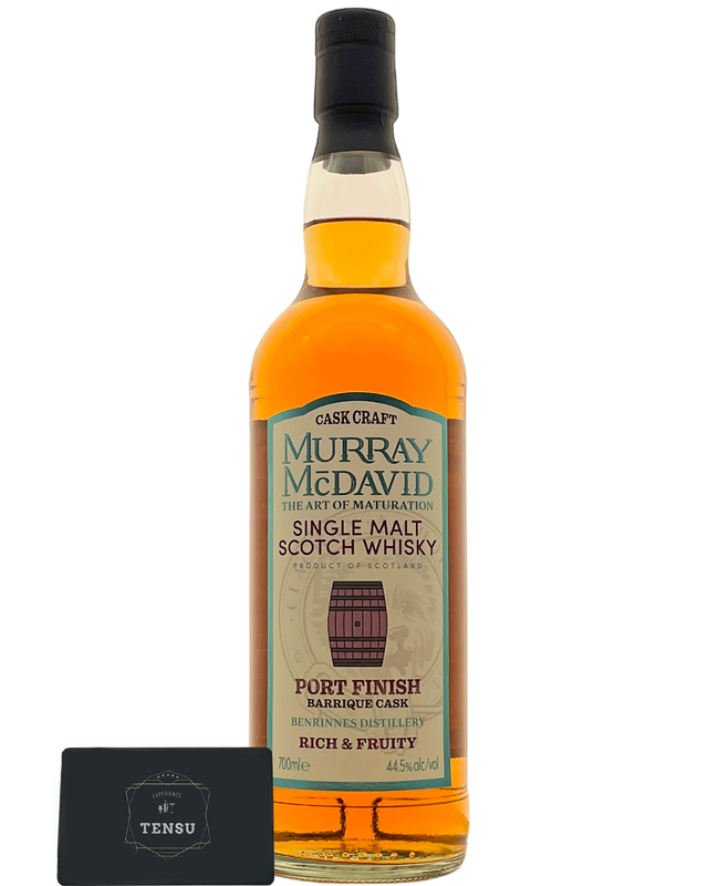 Benrinnes NAS Rich &amp; Fruity (2023) Cask Craft Port Finish 44.5 #PORT-02 &quot;Murray McDavid&quot;