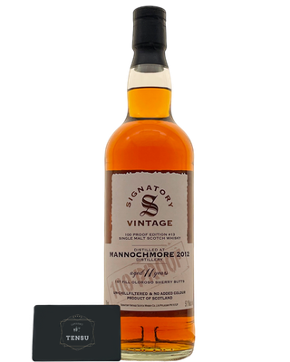 Mannochmore 11Y 100 Proof #13 (2012-2024) 1st Fill Oloroso Sherry Butts 57.1 &quot;Signatory&quot;