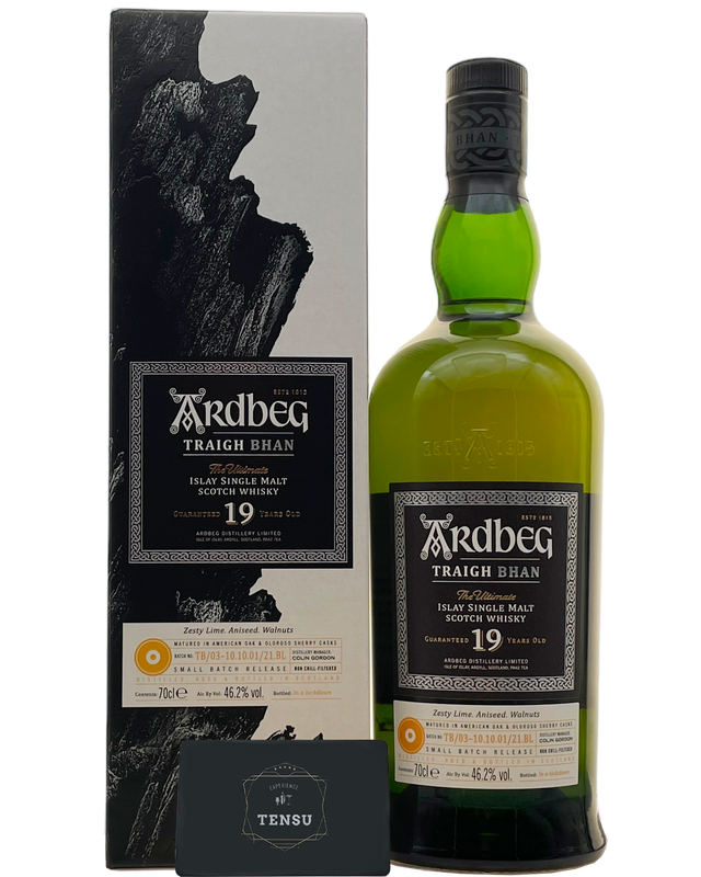 Ardbeg 19Y Traigh Bhan -Batch 3- (2001-2021) American Oak &amp; Oloroso Sherry Casks 46.2 &quot;OB&quot;