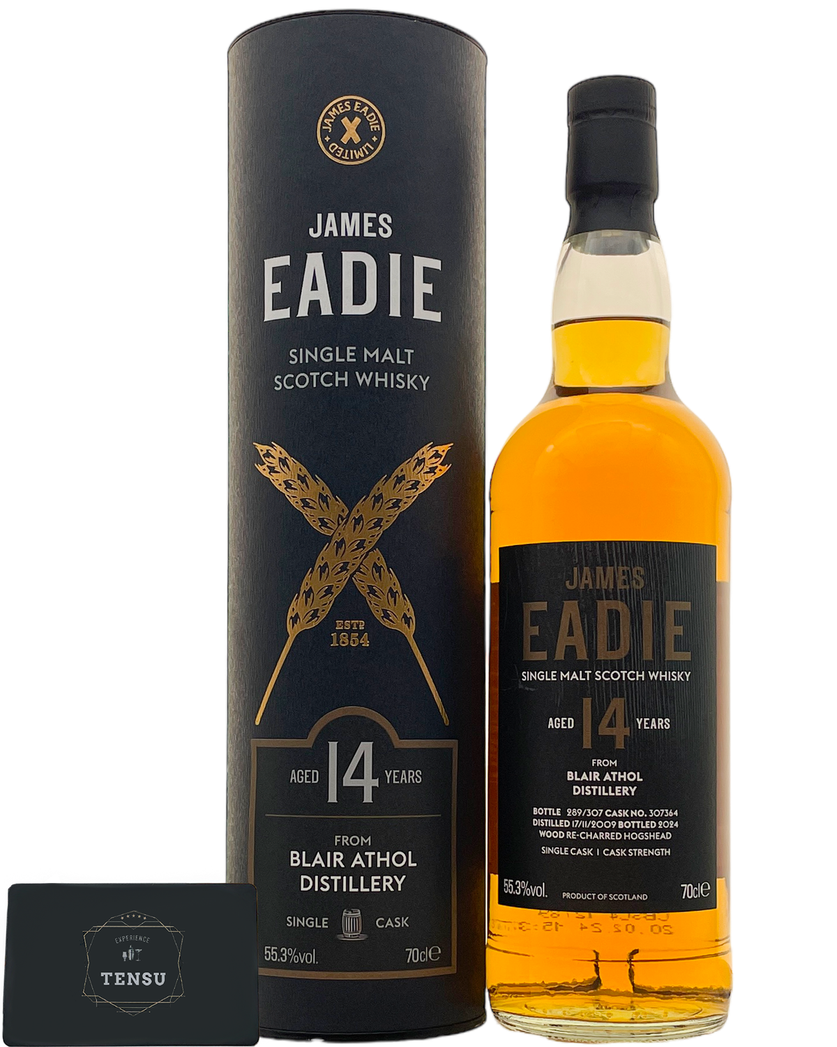 Blair Athol 14Y (2009-2024) Re-Charred Hogshead 55.3 SC-CS &quot;James Eadie&quot;