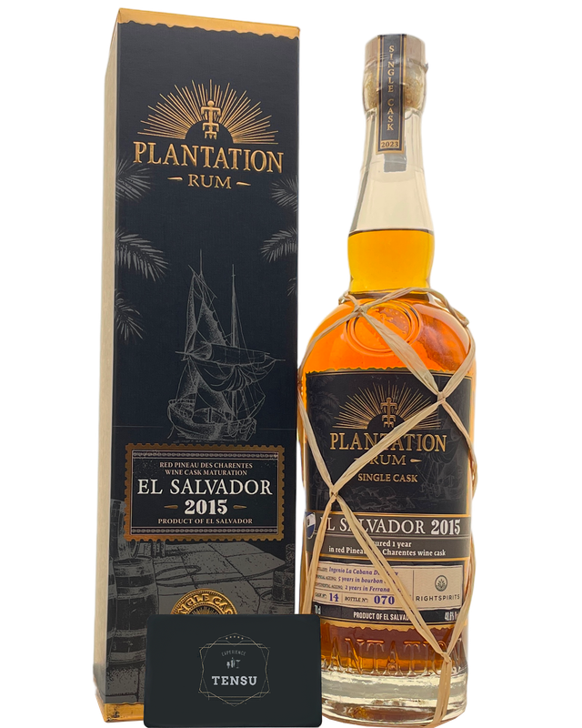 Plantation El Salvador Vintage 2015 (2015-2023) Red Pineau des Charentes Cask 48.6 SCC &quot;Maison Ferrand&quot;