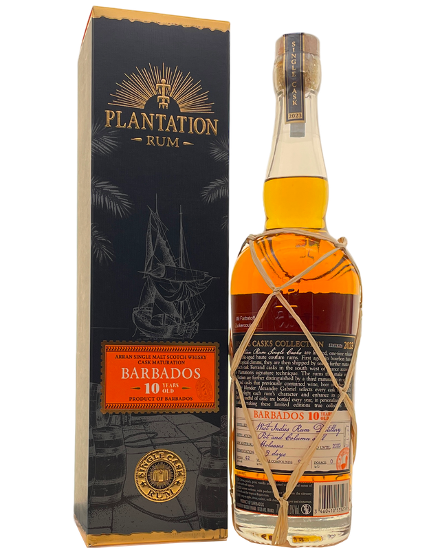 Plantation Barbados 10 Years Old (2023) Arran Whisky Cask 50.8 SCC "Maison Ferrand"