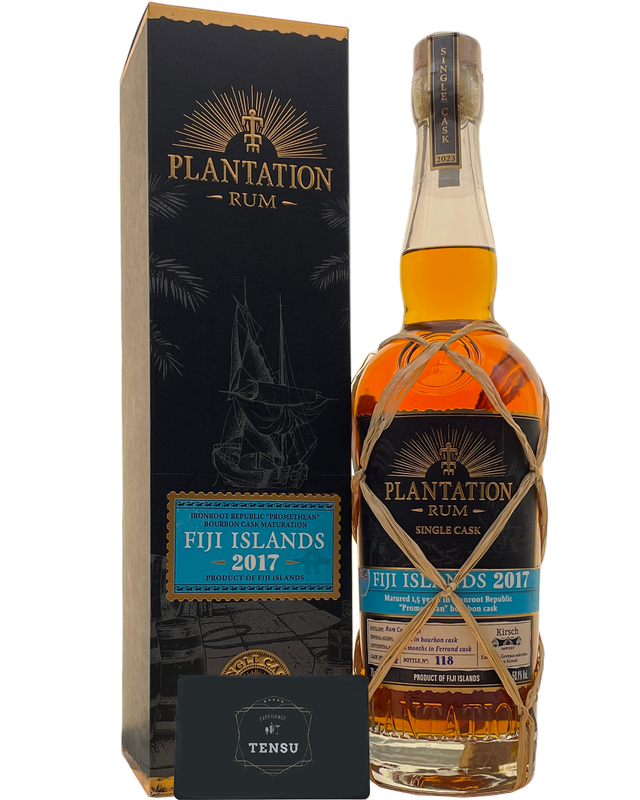 Plantation Fiji Islands Vintage 2017 (2017-2023) Ironroot Republic Bourbon Cask 50.1 SCC &quot;Maison Ferrand&quot;