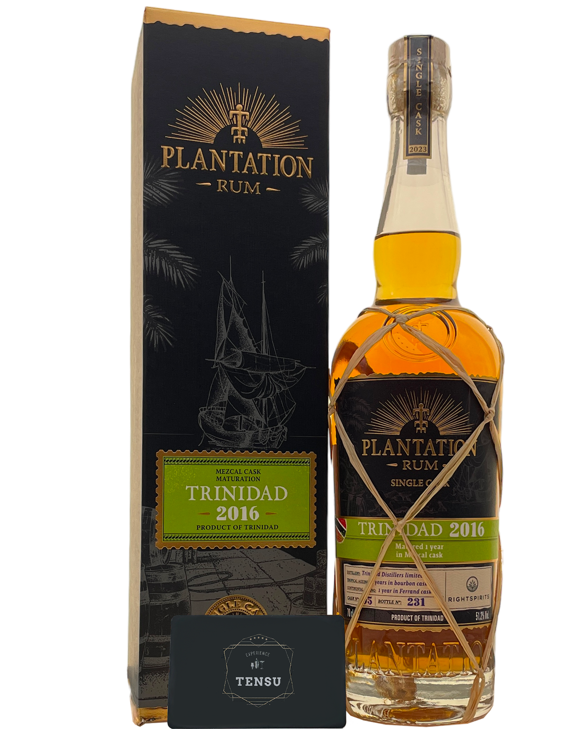 Plantation Trinidad Vintage 2016 (2016-2023) Mezcal Cask 51.2 SCC &quot;Maison Ferrand&quot;