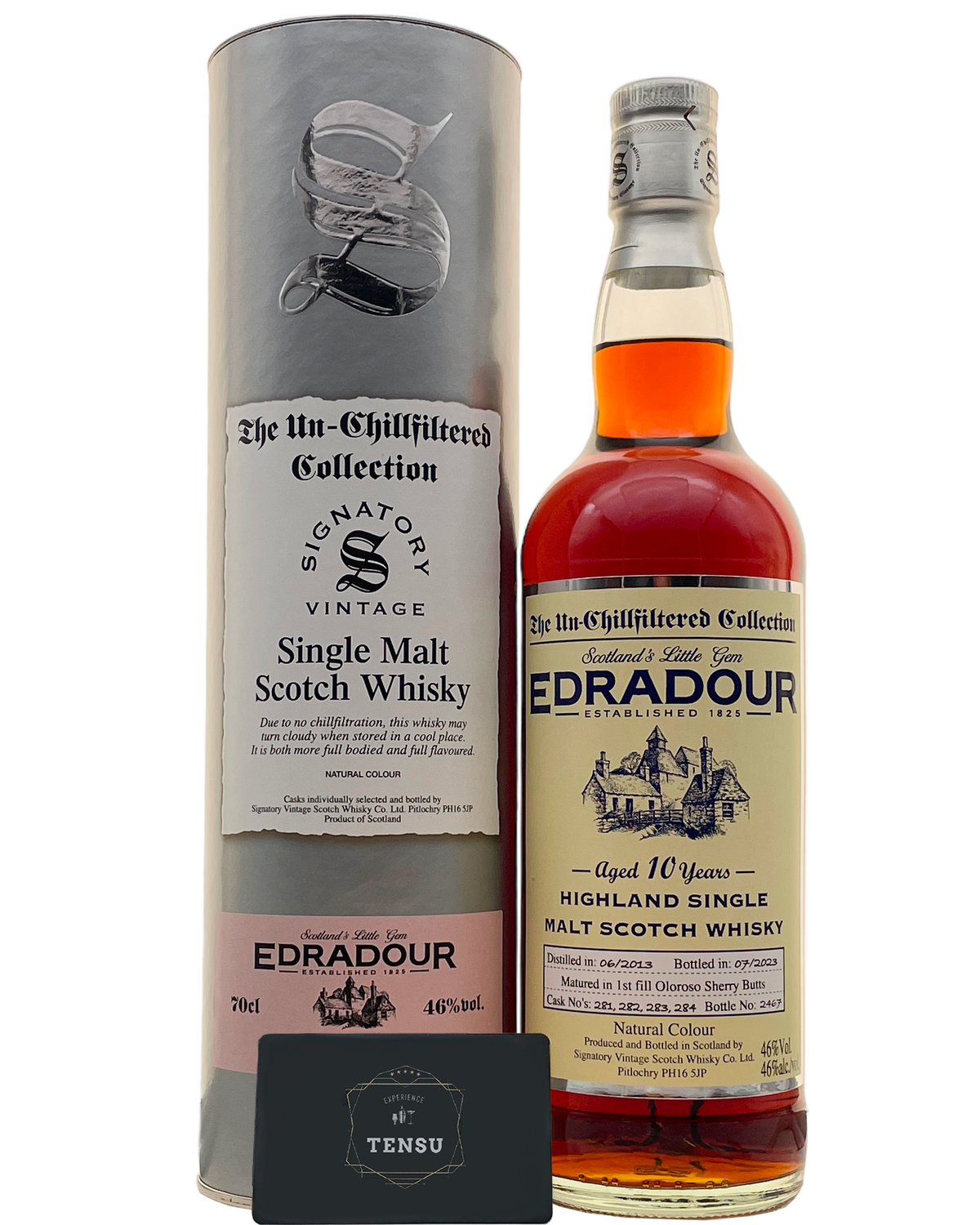 Edradour 10Y (2013-2023) 1st Fill Oloroso Butts 46.0 UCF &quot;Signatory&quot;