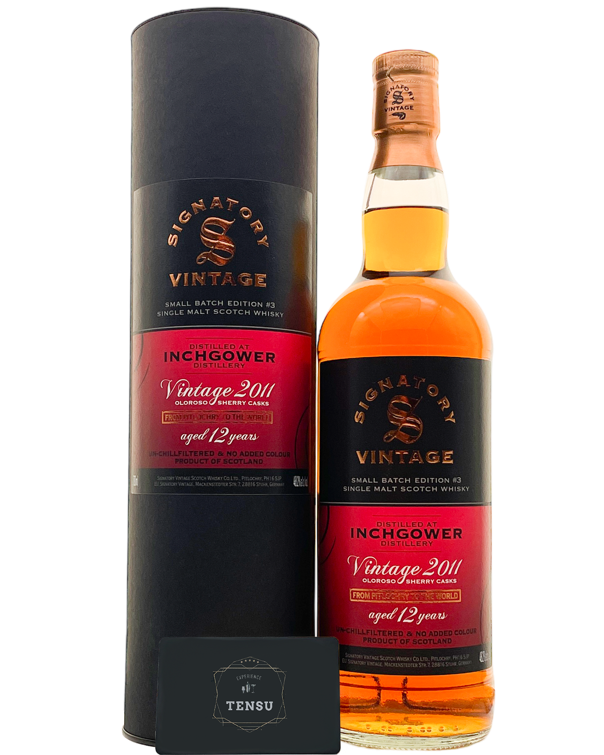 Inchgower 12Y (2011-2023) Oloroso Sherry Casks 48.2  Small Batch Edition #3 &quot;Signatory&quot;