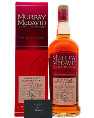 Speyside&#39;s Finest 15Y (2009-2024) Oloroso Sherry Butt 58.9 Benchmark Benelux Exclusive &quot;Murray McDavid&quot;