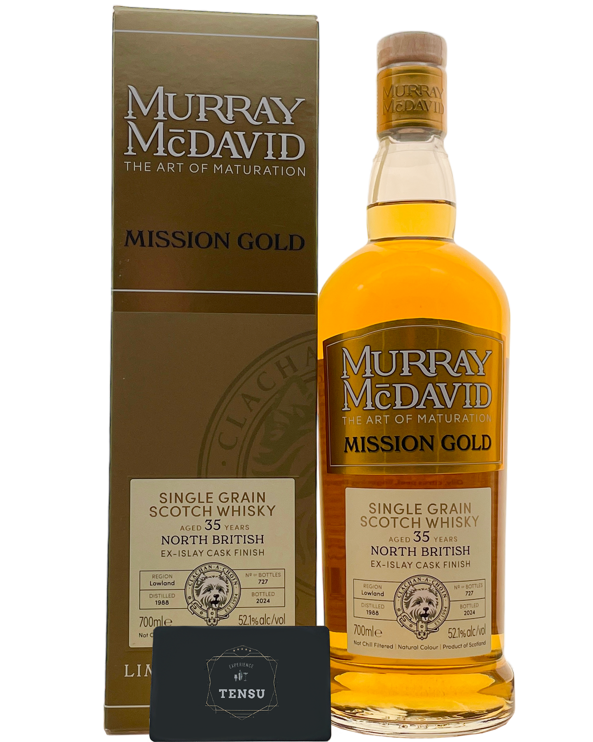 North British 35Y (1988-2024) Ex-Islay Cask Finish 52.1 Mission Gold &quot;Murray McDavid&quot;