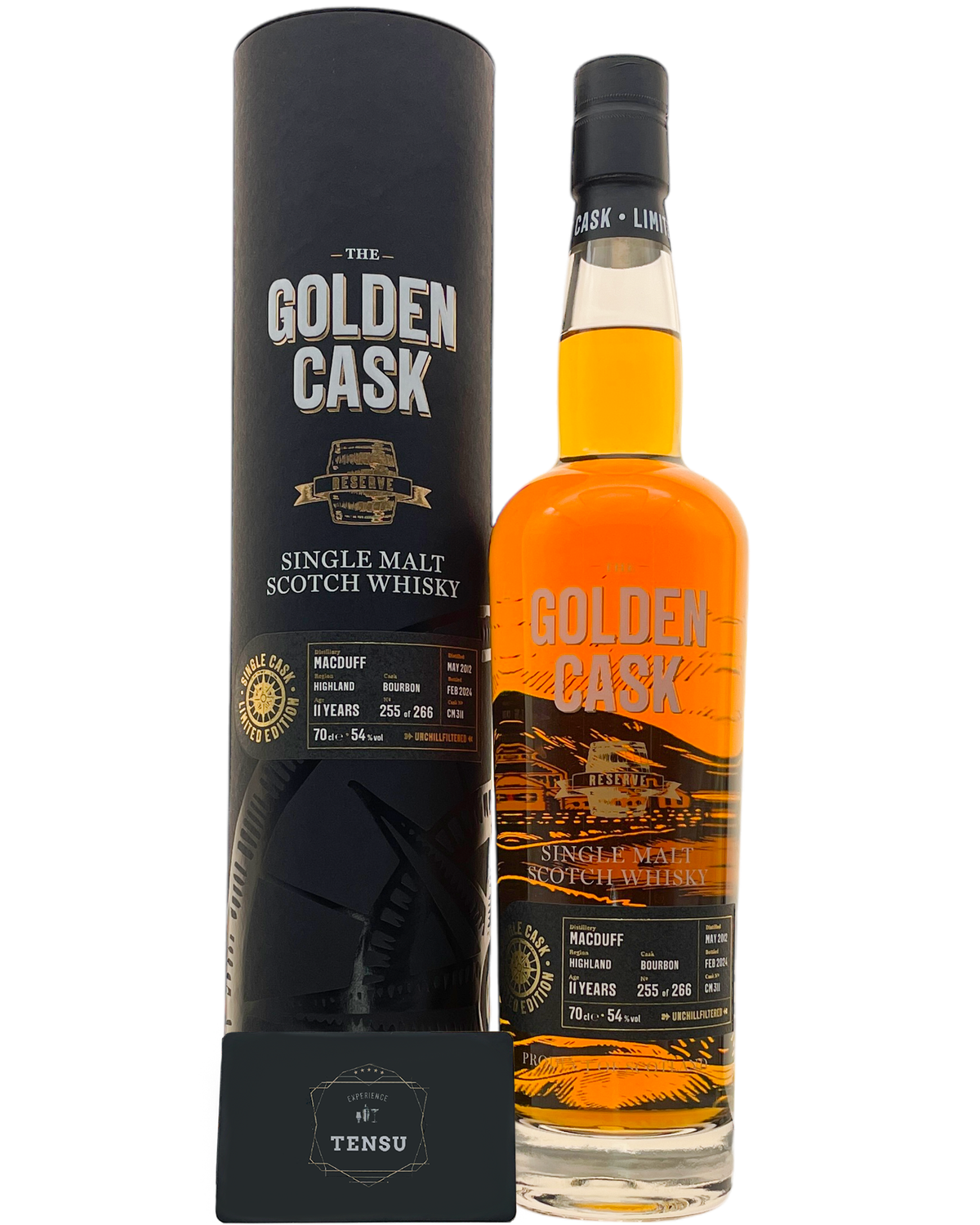 Macduff 11Y (2012-2024) Bourbon Cask 54.0 SC &quot;Golden Cask&quot;