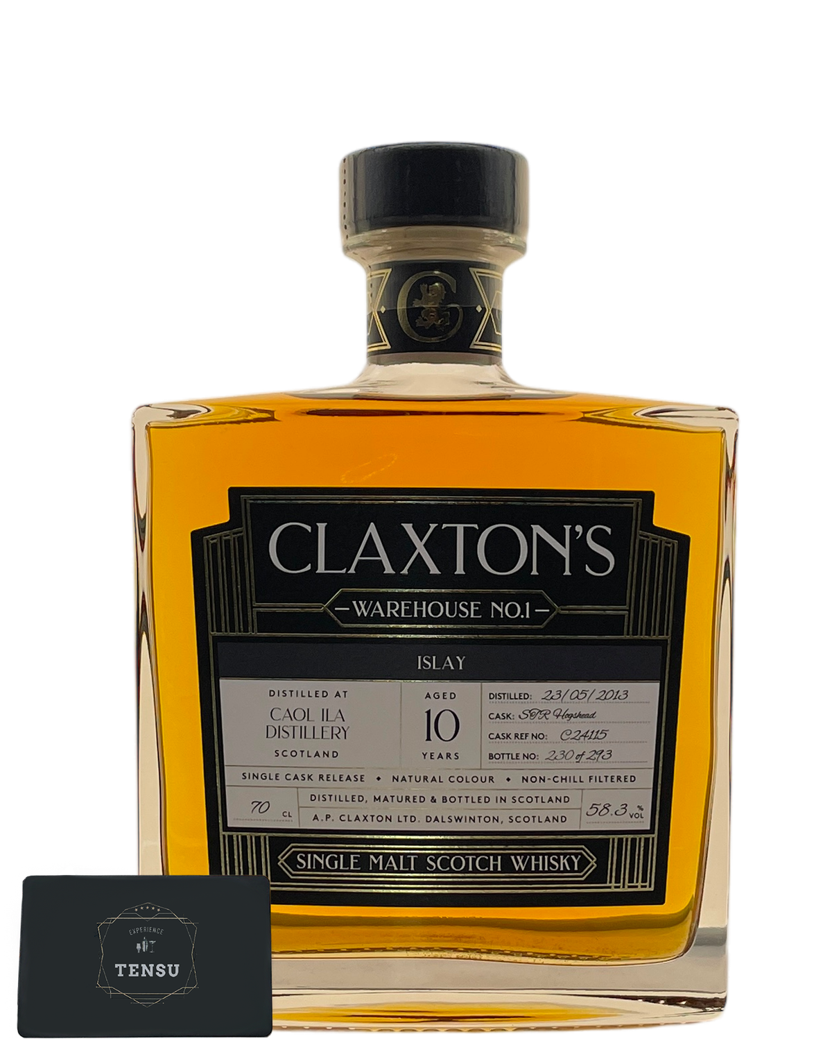 Caol Ila 10Y (2013-2024) STR Hogshead 58.3 Warehouse No.1 &quot;Claxton&#39;s&quot;