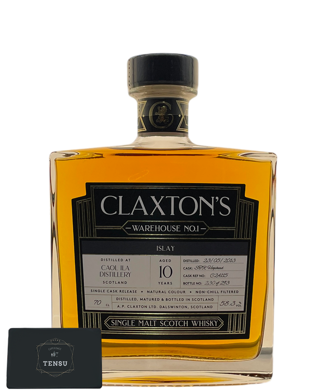 Caol Ila 10Y (2013-2024) STR Hogshead 58.3 Warehouse No.1 &quot;Claxton&#39;s&quot;