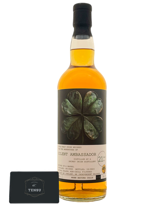 Irish Single Malt 21YO (2002-2023) Barrel 51.3 WNC02 &quot;Silent Ambassador&quot; [SAMPLE 2CL]