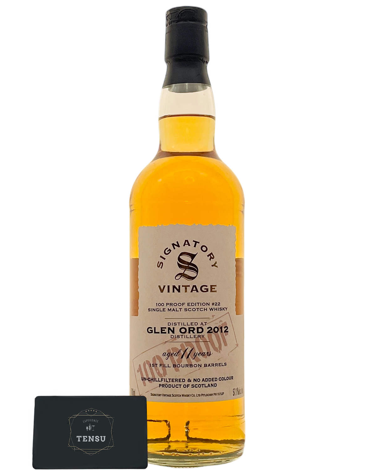 Glen Ord 11Y 100 Proof #22 (2012-2024) 1st Fill Bourbon Barrels 57.1 &quot;Signatory&quot;