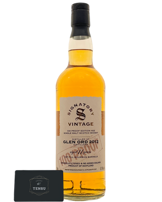 Glen Ord 11Y 100 Proof #22 (2012-2024) 1st Fill Bourbon Barrels 57.1 &quot;Signatory&quot;