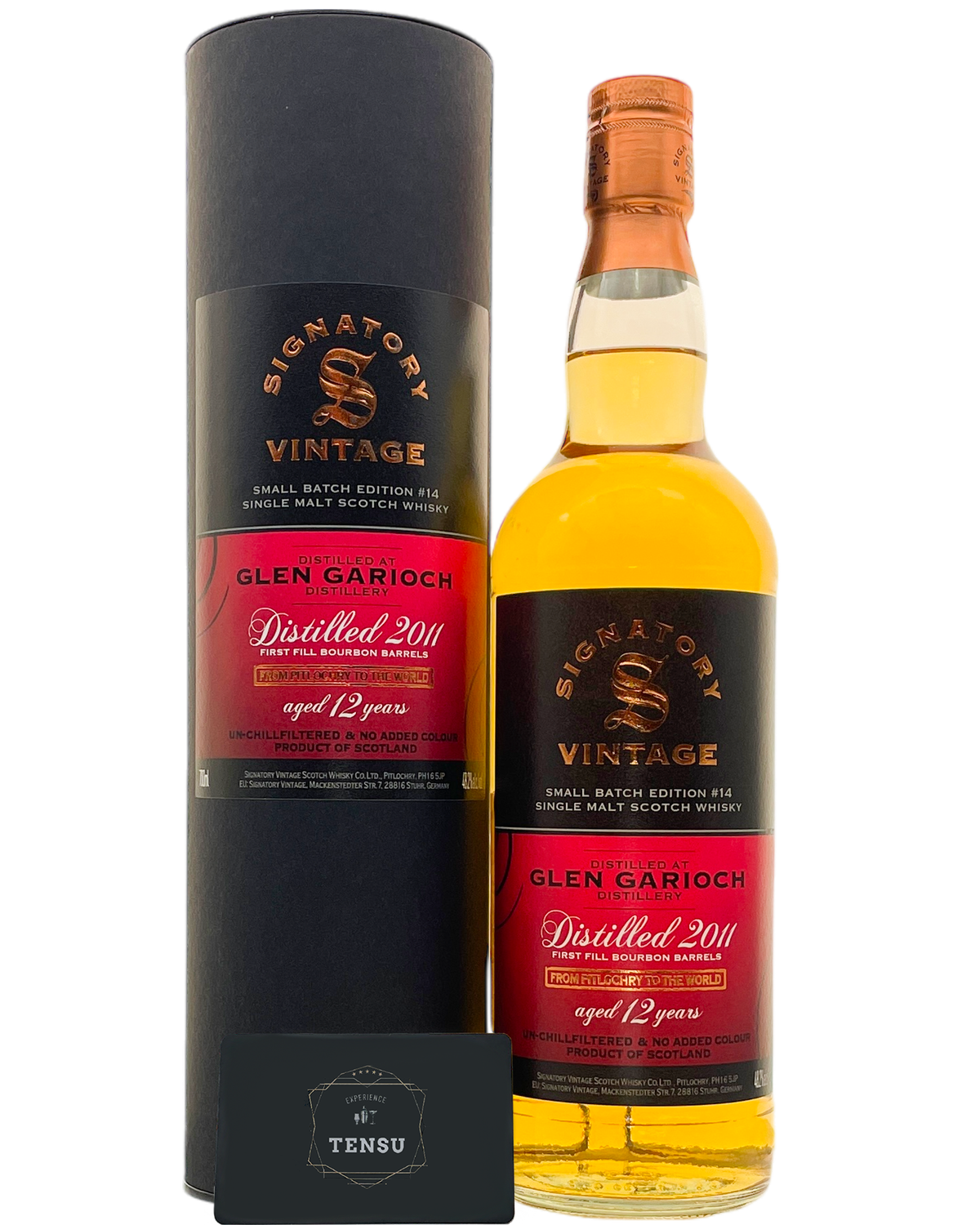 Glen Garioch 12Y (2011-2024) 1st Fill Bourbon Barrels 48.2 Small Batch Edition #14 &quot;Signatory&quot;