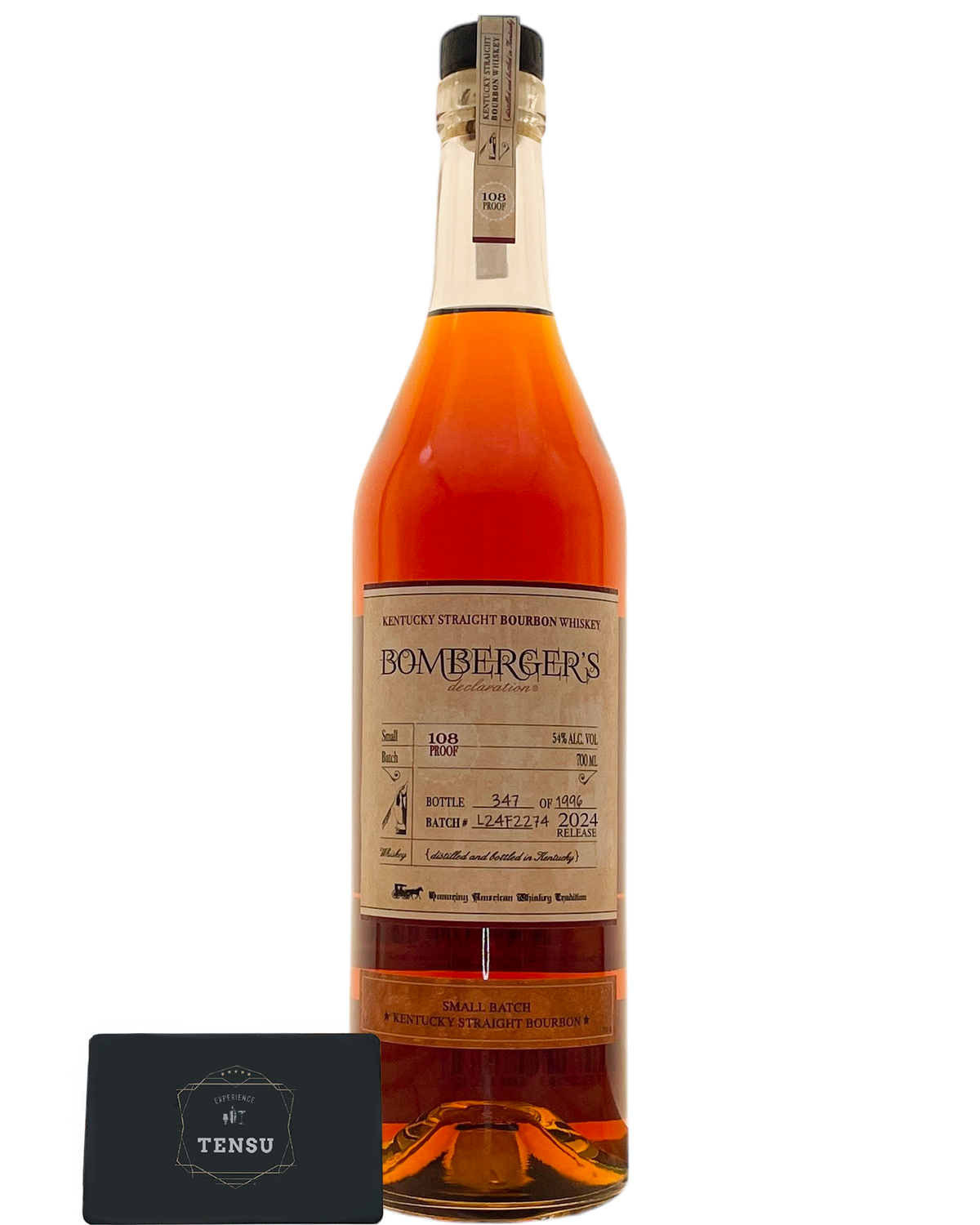 Bomberger&#39;s Declaration Batch #L24F2274 (2024) Small Batch 54.0 &quot;OB&quot;
