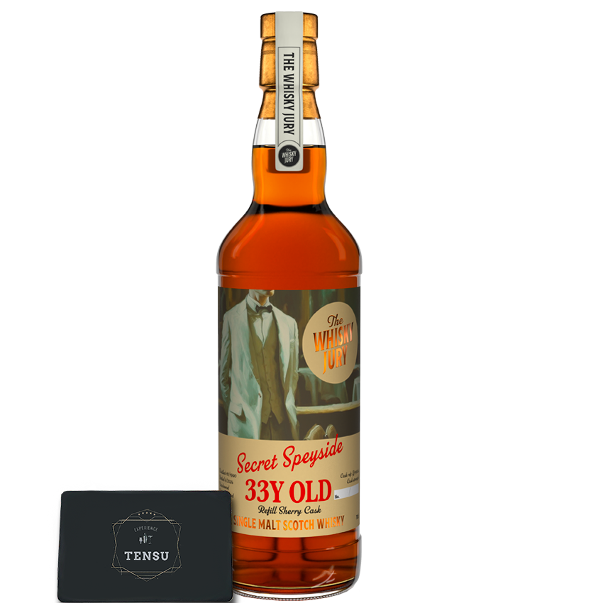 Secret Speyside 33Y (1990-2024) Refill Sherry Cask 51.2 N°109 5th Anniversary &quot;The Whisky Jury&quot;