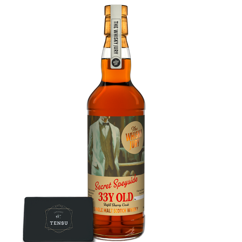 Secret Speyside 33Y (1990-2024) Refill Sherry Cask 51.2 N°109 5th Anniversary &quot;The Whisky Jury&quot;